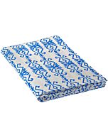 Handmade tablecloth with block print - fair & stylish.