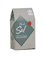 graue Tüte mit der Aufschrift "Flor de Sal"