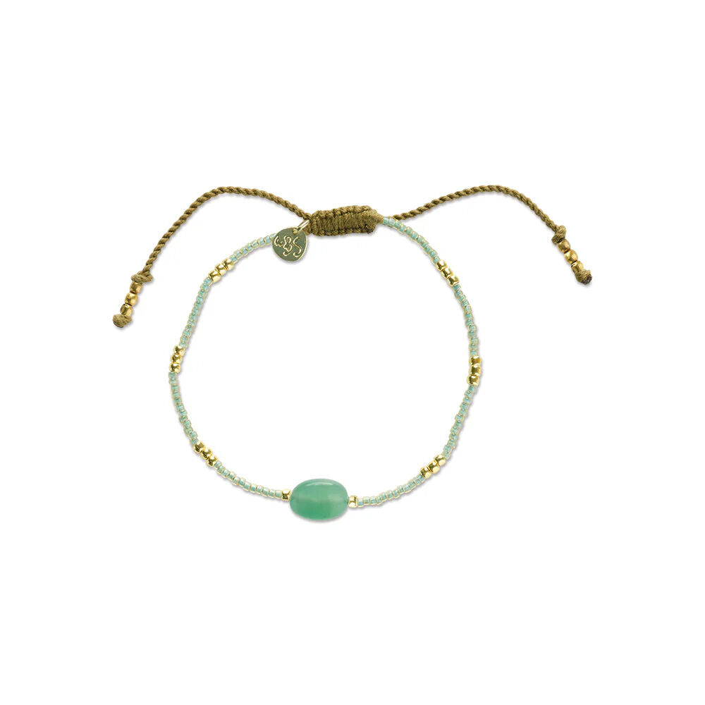 Aventurinarmband mit Grußkarte Kolibri-1