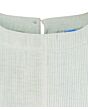 Vorschaubild Kurzärmelige Bluse, grüngrau mit blauem Streifen
