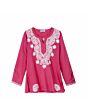 Preview Image Tunic with embroidery, pink