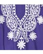 Preview Image Tunic with embroidery, purple