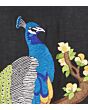 Vorschaubild Kimono mit Pfauenstickerei