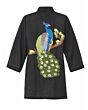 Vorschaubild Kimono mit Pfauenstickerei