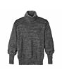 Vorschaubild Handgestrickter Alpaka-Pullover, grau