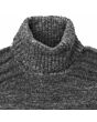 Vorschaubild Handgestrickter Alpaka-Pullover, grau