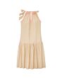 Vorschaubild Neckholder-Kleid, Midi, reine Baumwolle