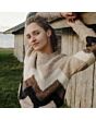 Vorschaubild Alpaka Pullover, handgestrickt, naturfarben