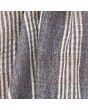 Vorschaubild Wollschal, grau-beige gestreift, handgewebt