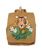 Preview Image Backpack with tiger embroidery