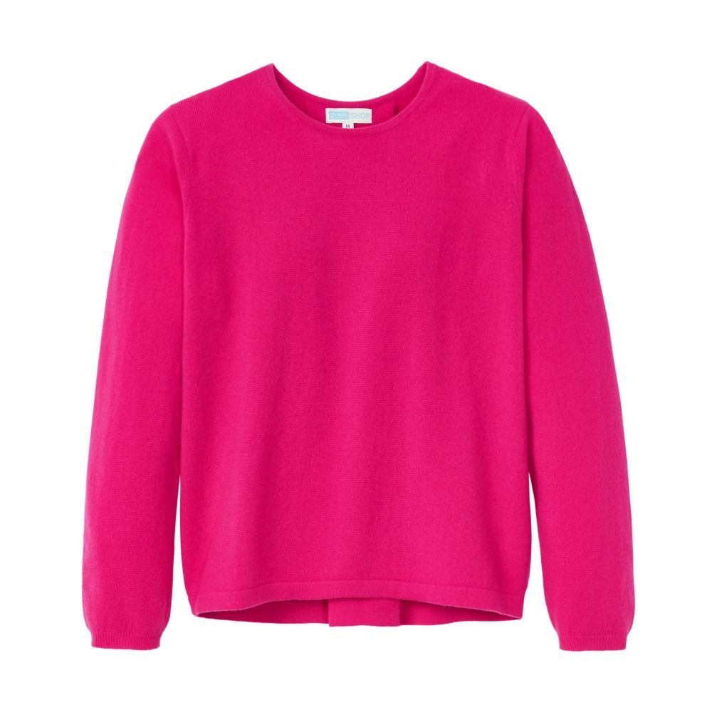 Kaschmirpullover, Rückenfalte