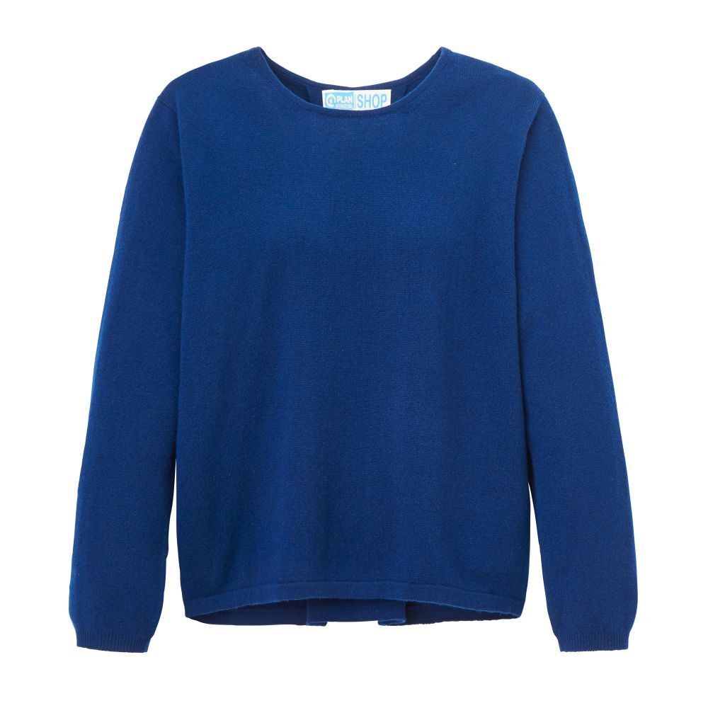 Kaschmirpullover, Rückenfalte