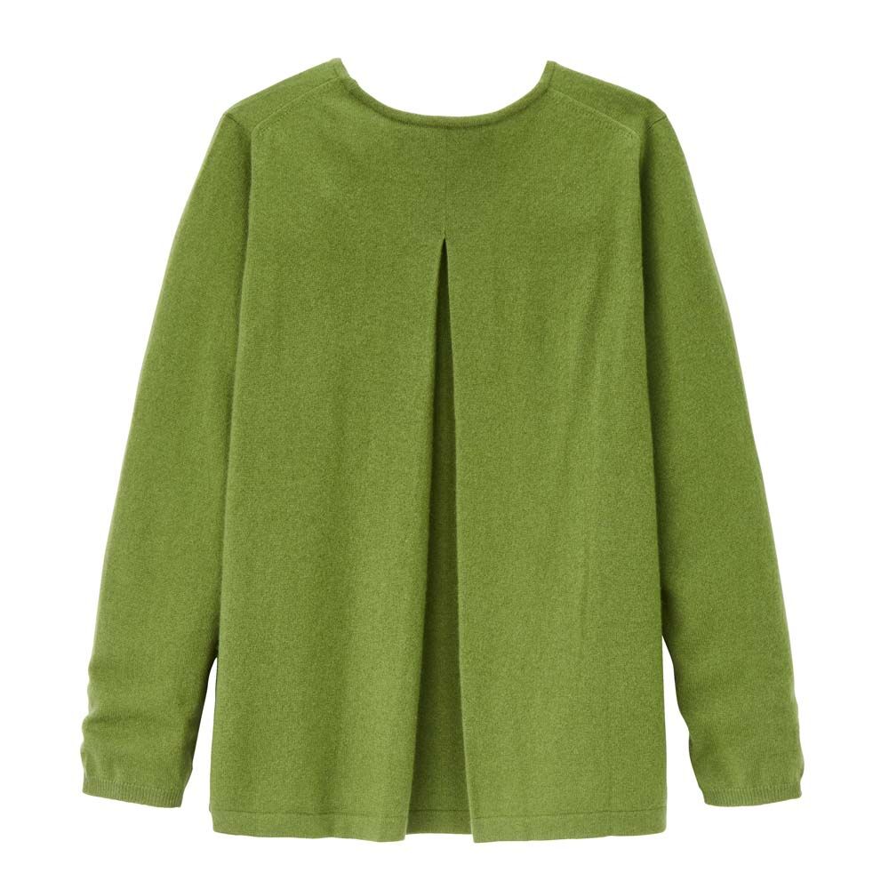 Kaschmirpullover, Rückenfalte