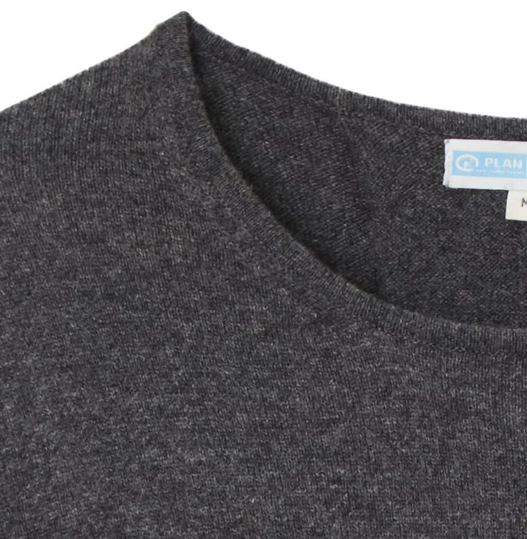 Kaschmirpullover, Rückenfalte