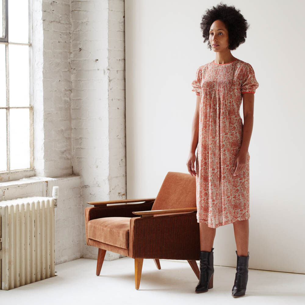 Toile-de-Jouy Kleid