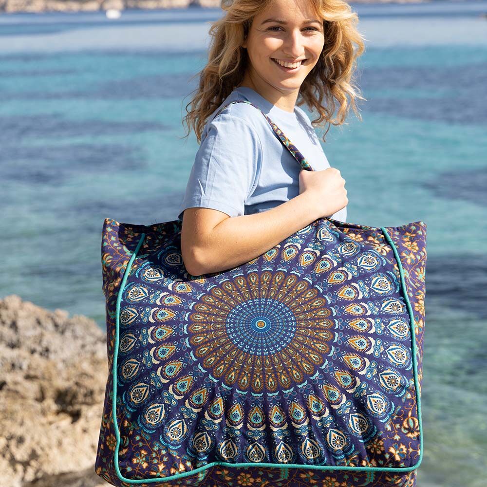 Mandala-Canvastasche
