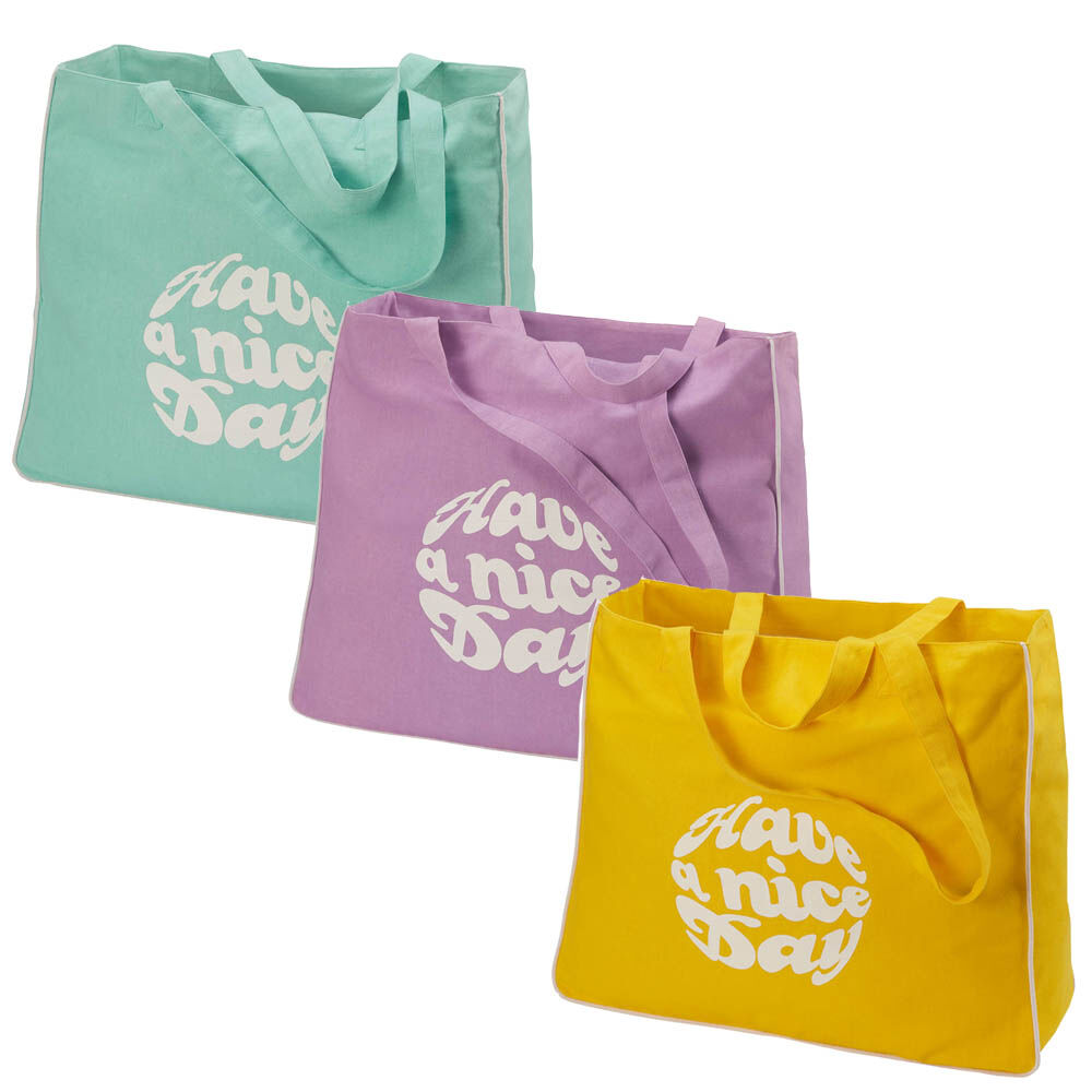 Canvas-Tasche "Have a nice Day"