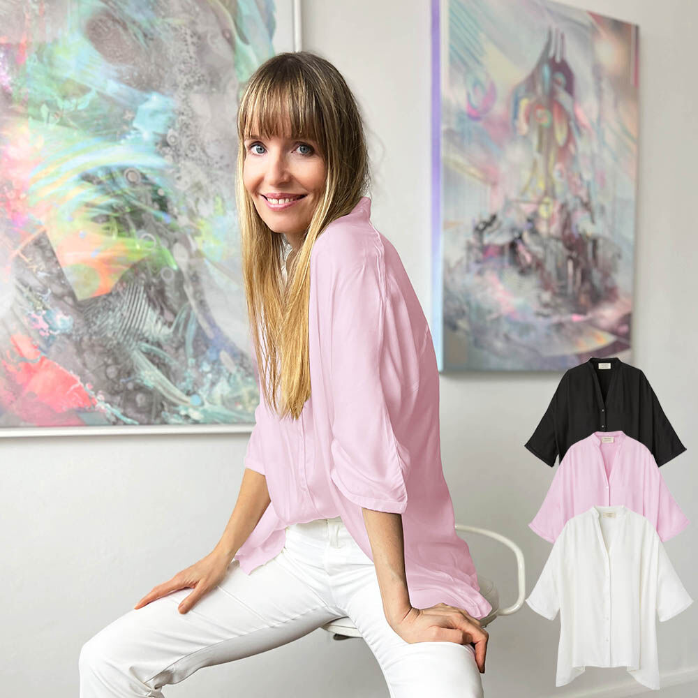 Bluse in A-Linie