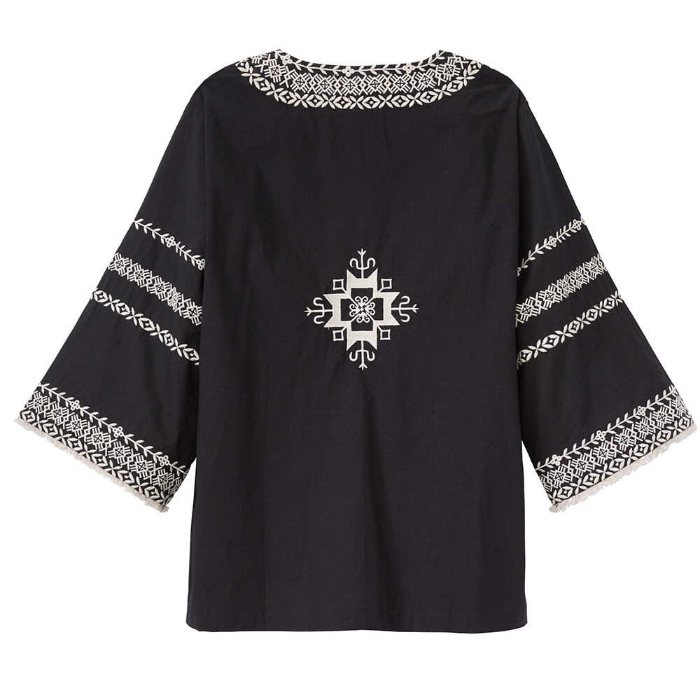 Blusenjacke bestickt