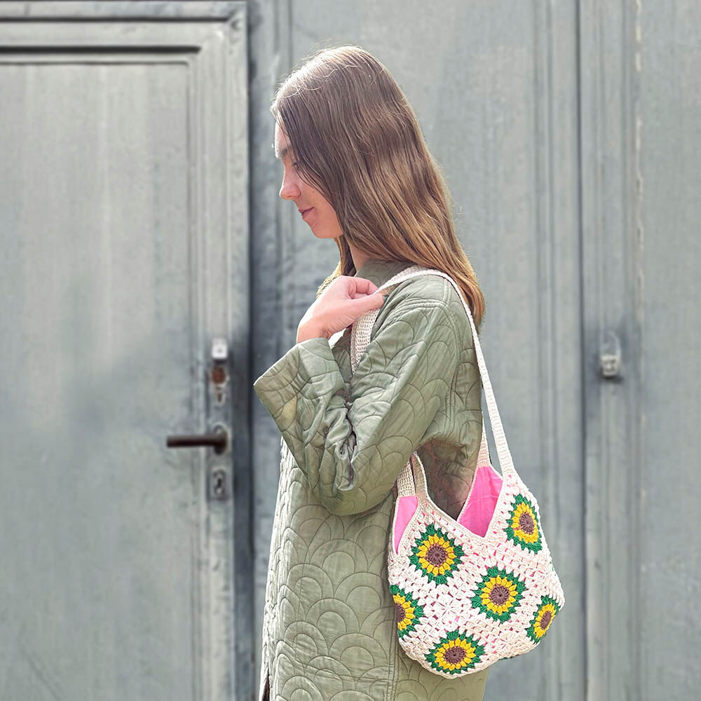 Umhängetasche Sonnenblumen-1