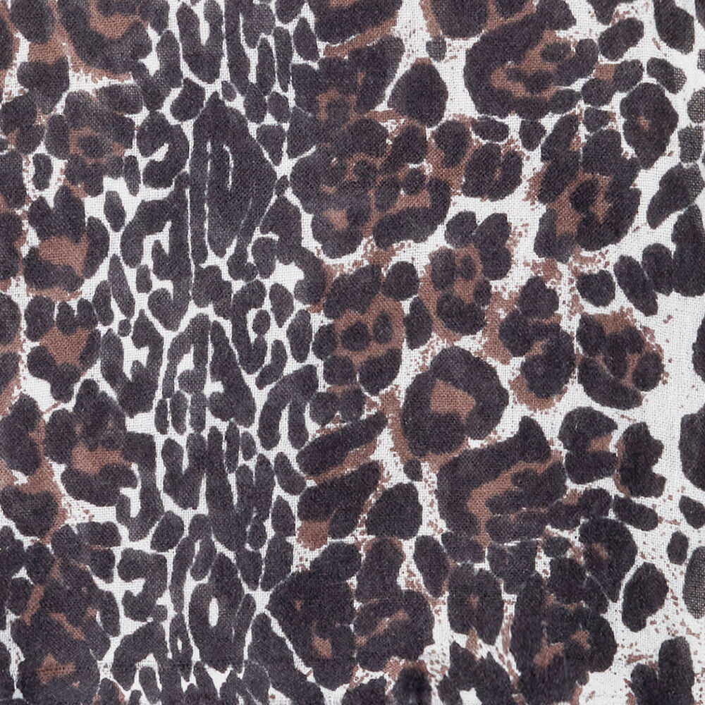 Kaschmirschal mit Leoprint-1