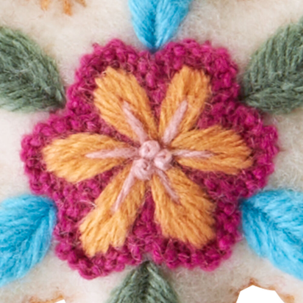 Deko-Anhänger Stern, weiß-bunt-1