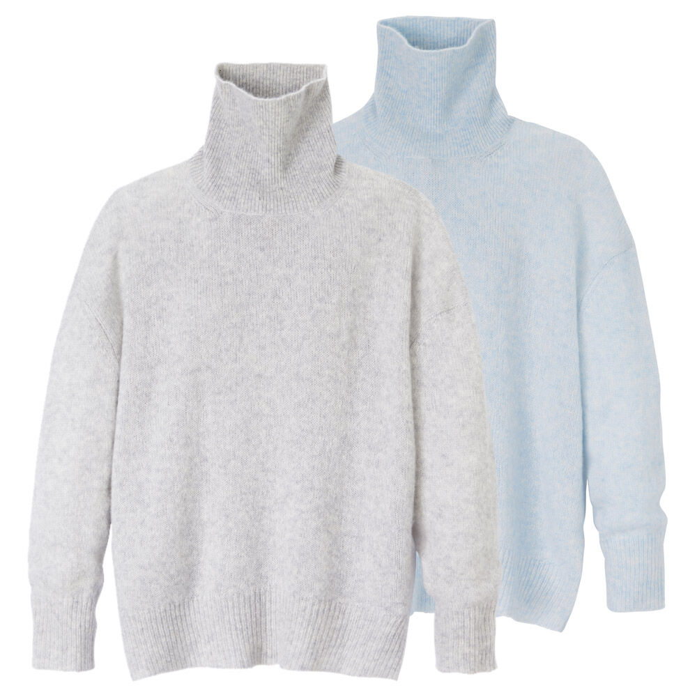 Damenpullover mit Rollkragen