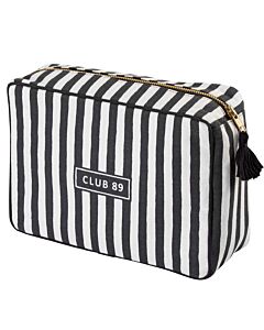 Kulturtasche schwarz/weiß