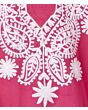 Vorschaubild Tunika mit Stickerei, pink