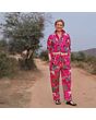 Vorschaubild Pyjama, reine Baumwolle, von Hand bedruckt