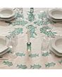 Vorschaubild Tuch mit Fisch-Print, mint