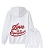 Vorschaubild Hoodie "Love is a Superpower"