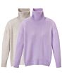 Vorschaubild Damen-Onesizepullover mit Rollkragen