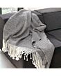 Vorschaubild Alpaka-Plaid, handgewebt