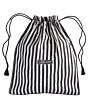 1.Vorschau-Bild Wäschebeutel schwarz/weiß